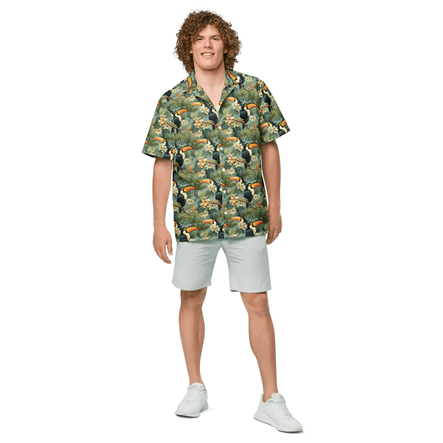 Tropical Toucan Hawaiian Shirt product image (4)