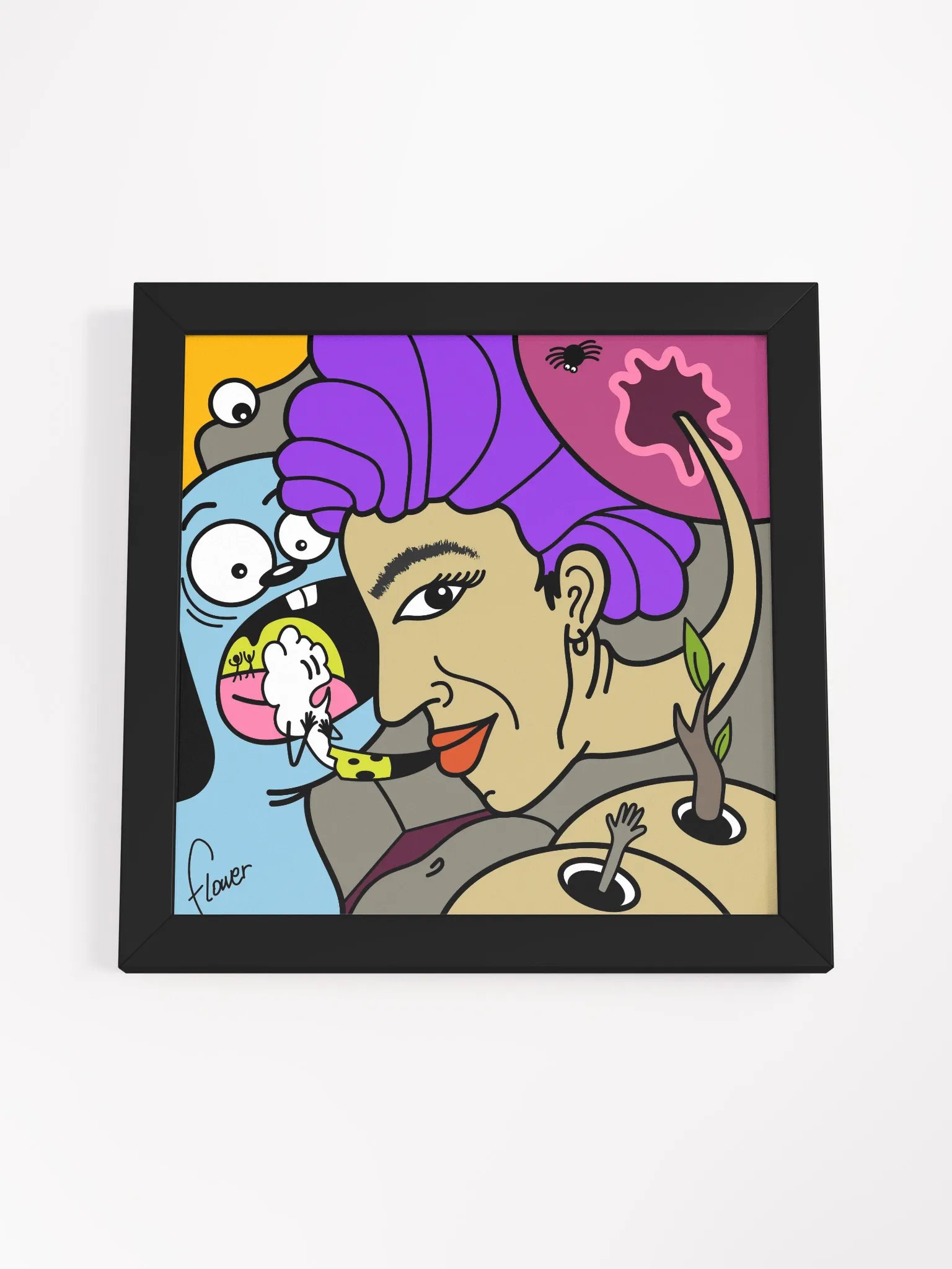 Binario. Framed Matte Poster product image (17)