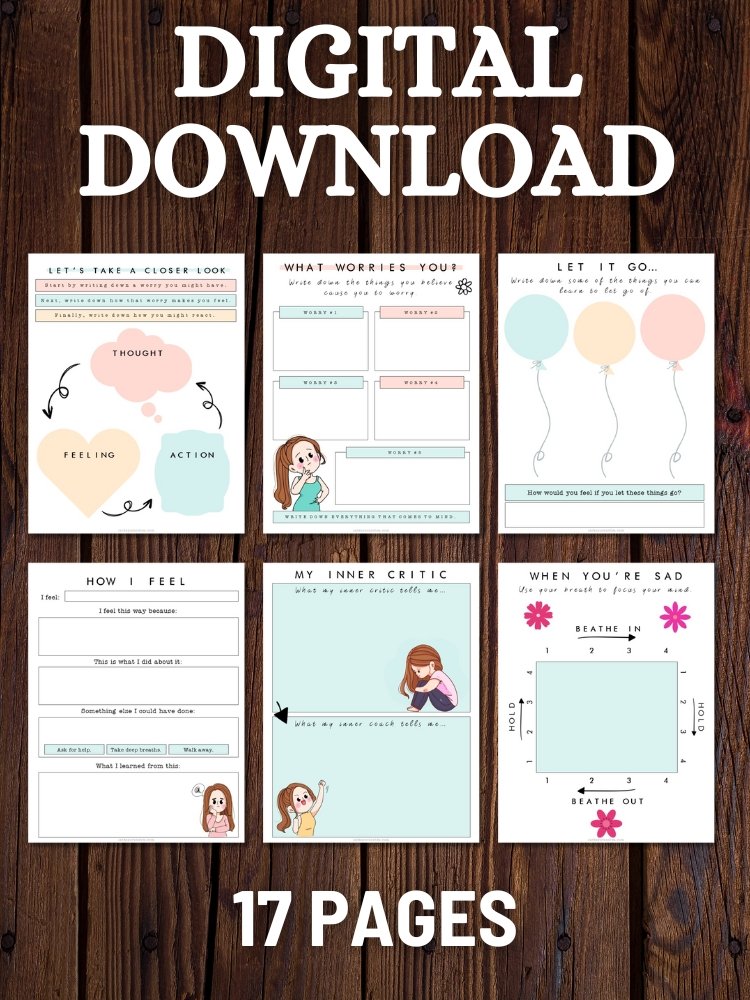 Cognitive Behavioral Therapy (CBT) Workbook for Kids and Teens product image (1)