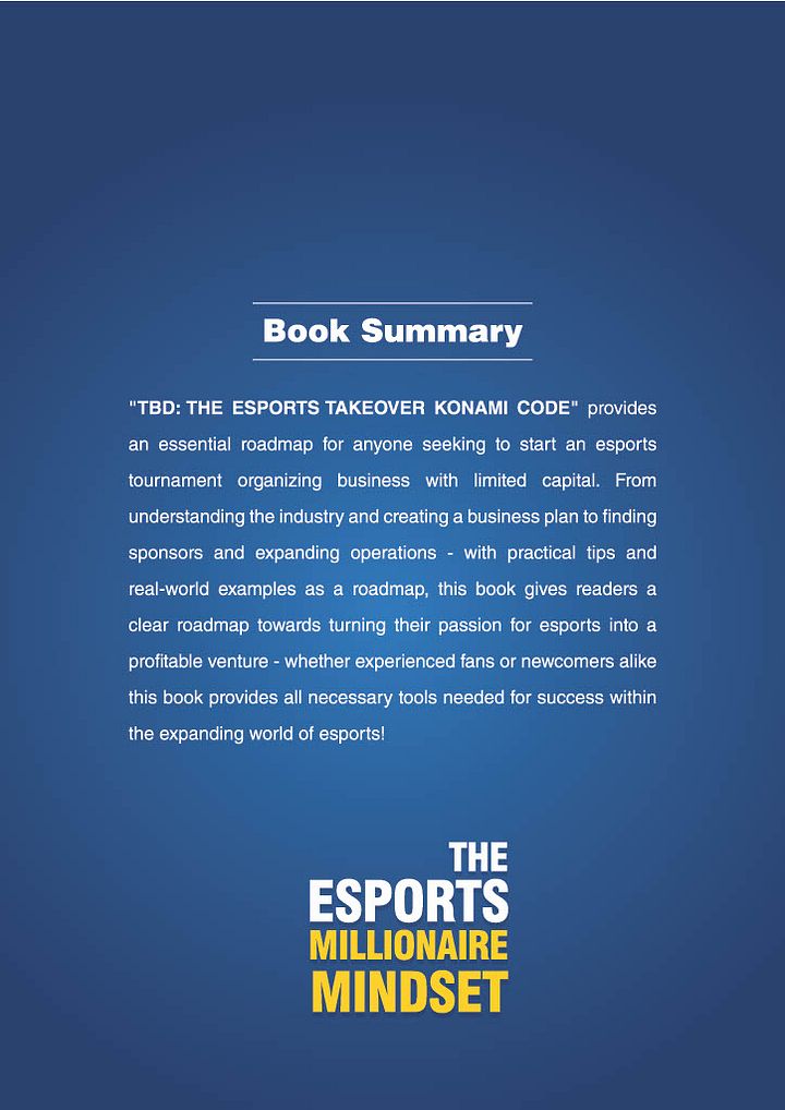The eSports Millionaire Mindset: Building a Successful Tournament Organizer Business product image (2)