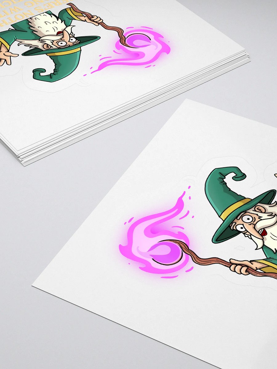 Wizard - Jon Arthon - Scranus Sticker product image (12)