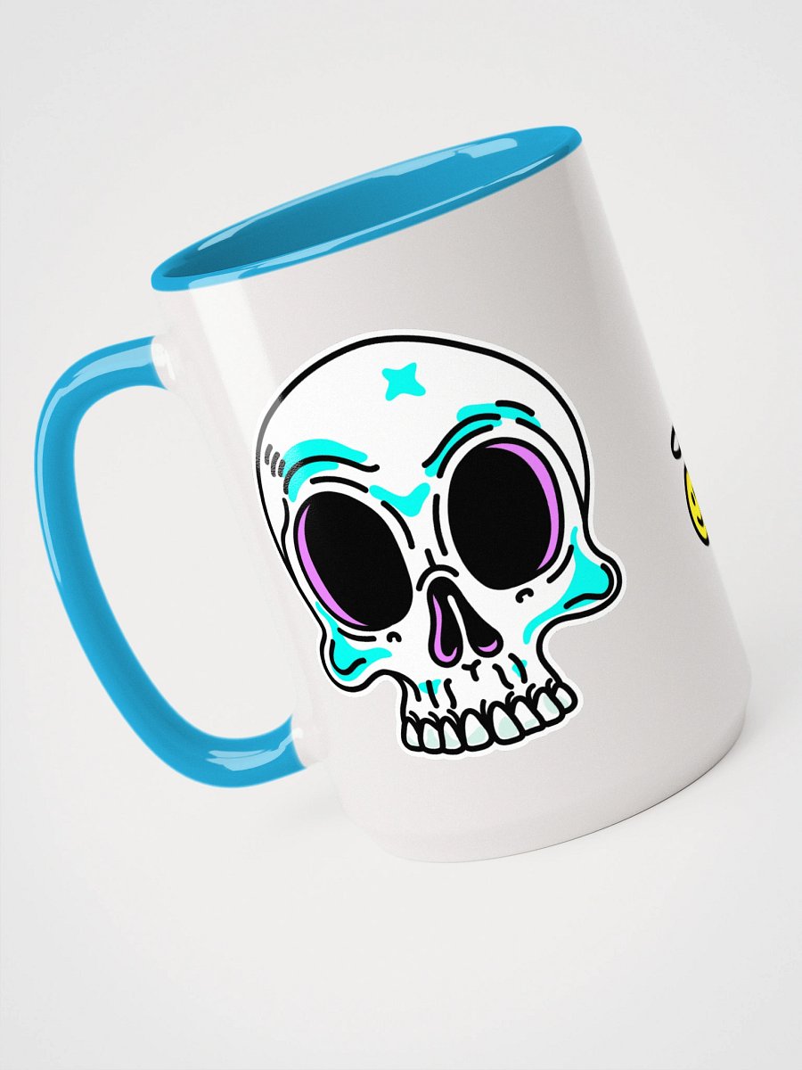 Blue Octo Cube Ft. Skull - Mug product image (8)