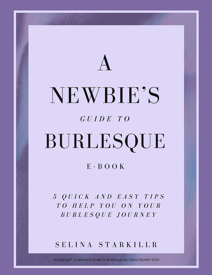 FREE Newbie's Guide To Burlesque 5 Tips E-book product image (1)
