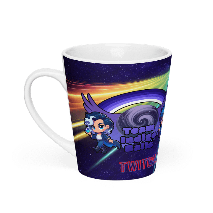 Team Indigo Balls Latte Mug product image (1)