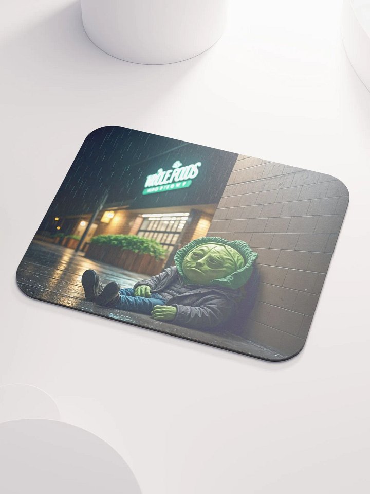 Sad Cabbage Mousepad product image (1)