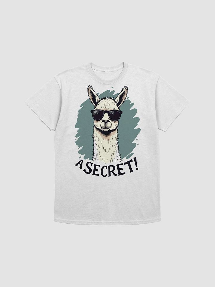 A Secret! Llama T-Shirt product image (1)