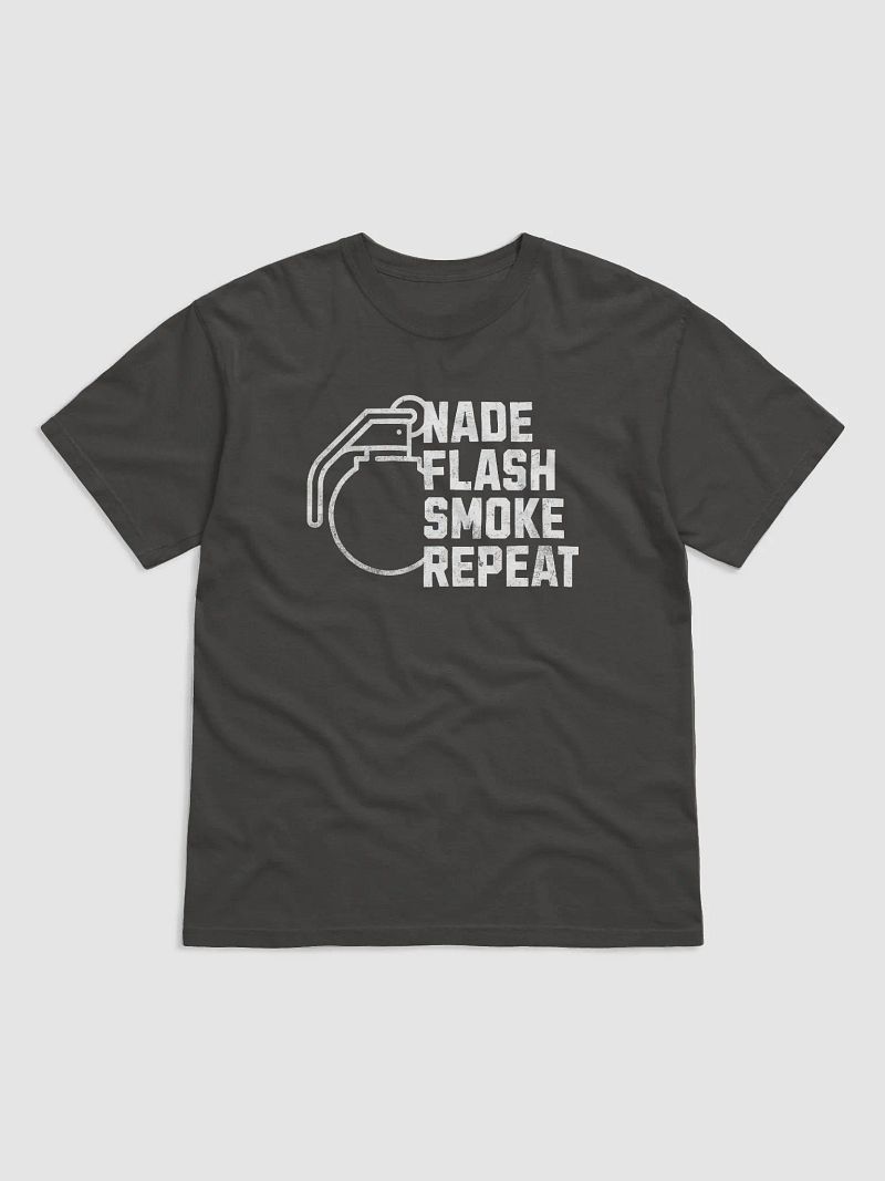 Nade Flash Smoke Repeat Shirt for FPS Gamer CS2 Graphic T-Shirt