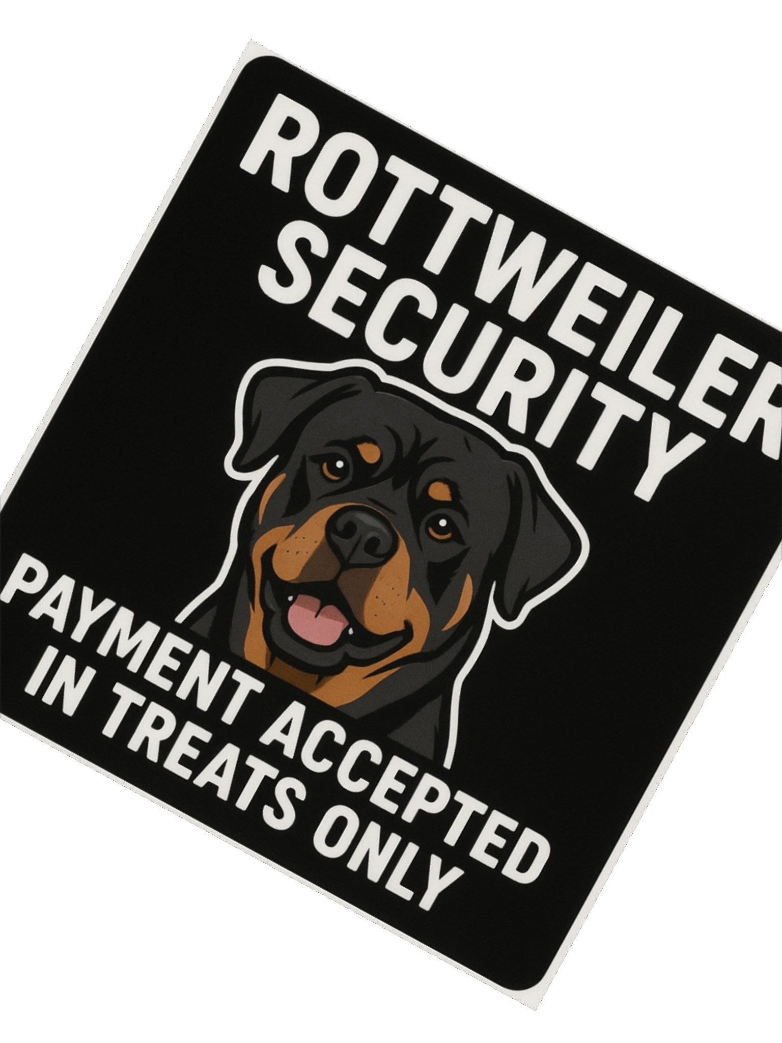 Rottweiler Security Sticker product image (2)