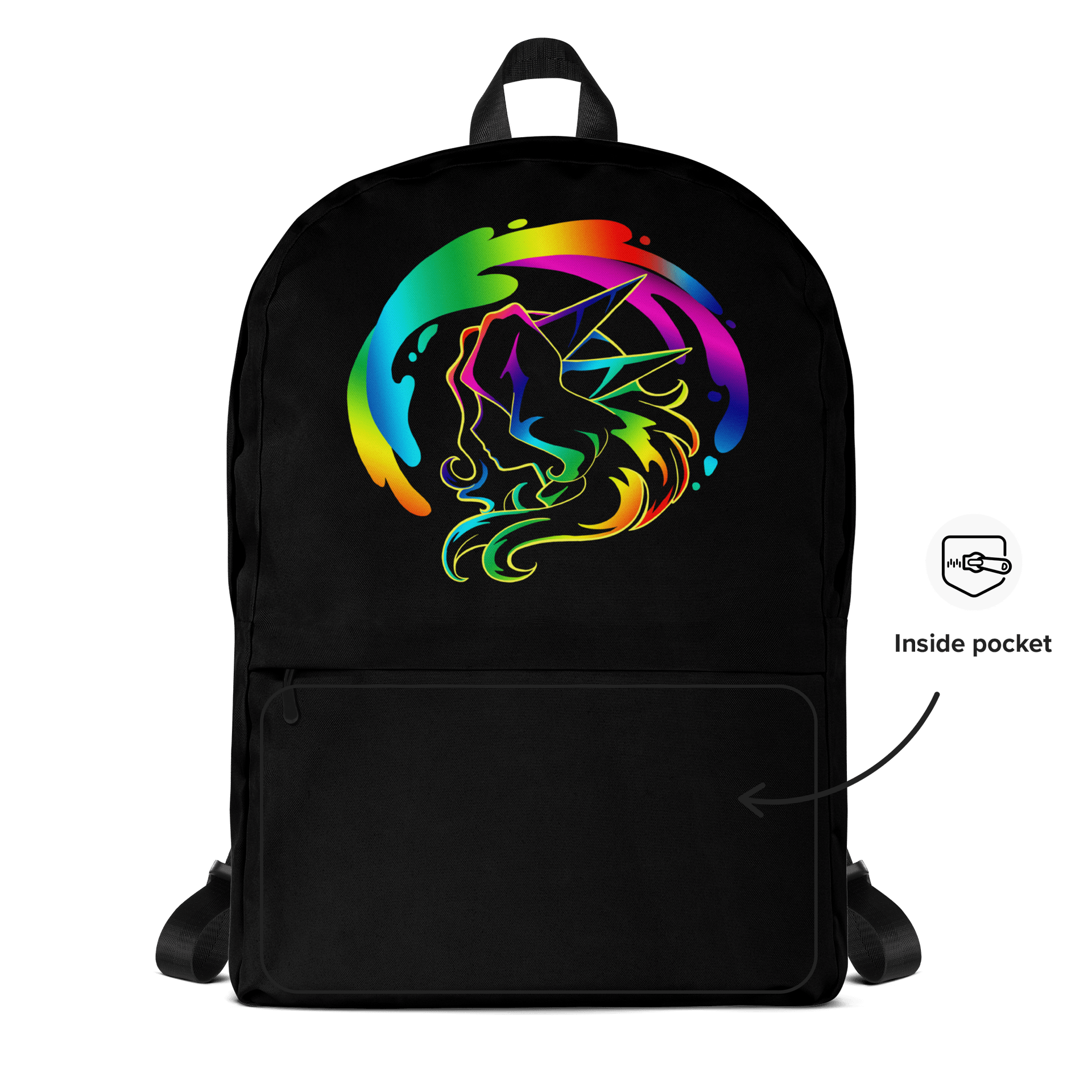 The Dragon's Din Logo Backpack product image (5)
