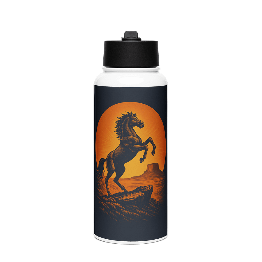 WILD HORSE IN SUNSET product image (1)