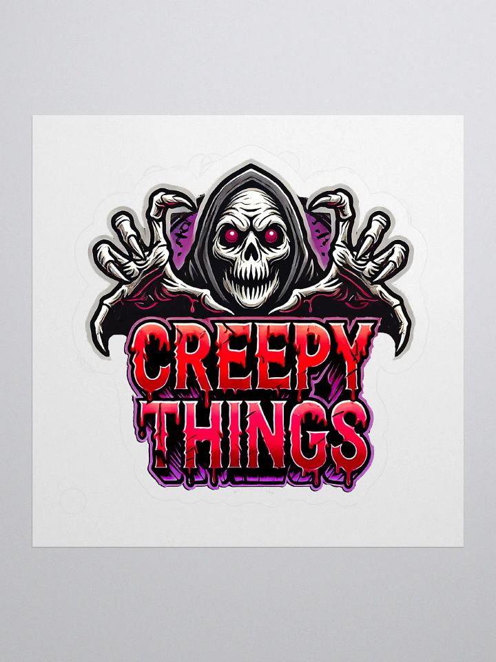 Creepy Things Skeleton Stickers product image (1)