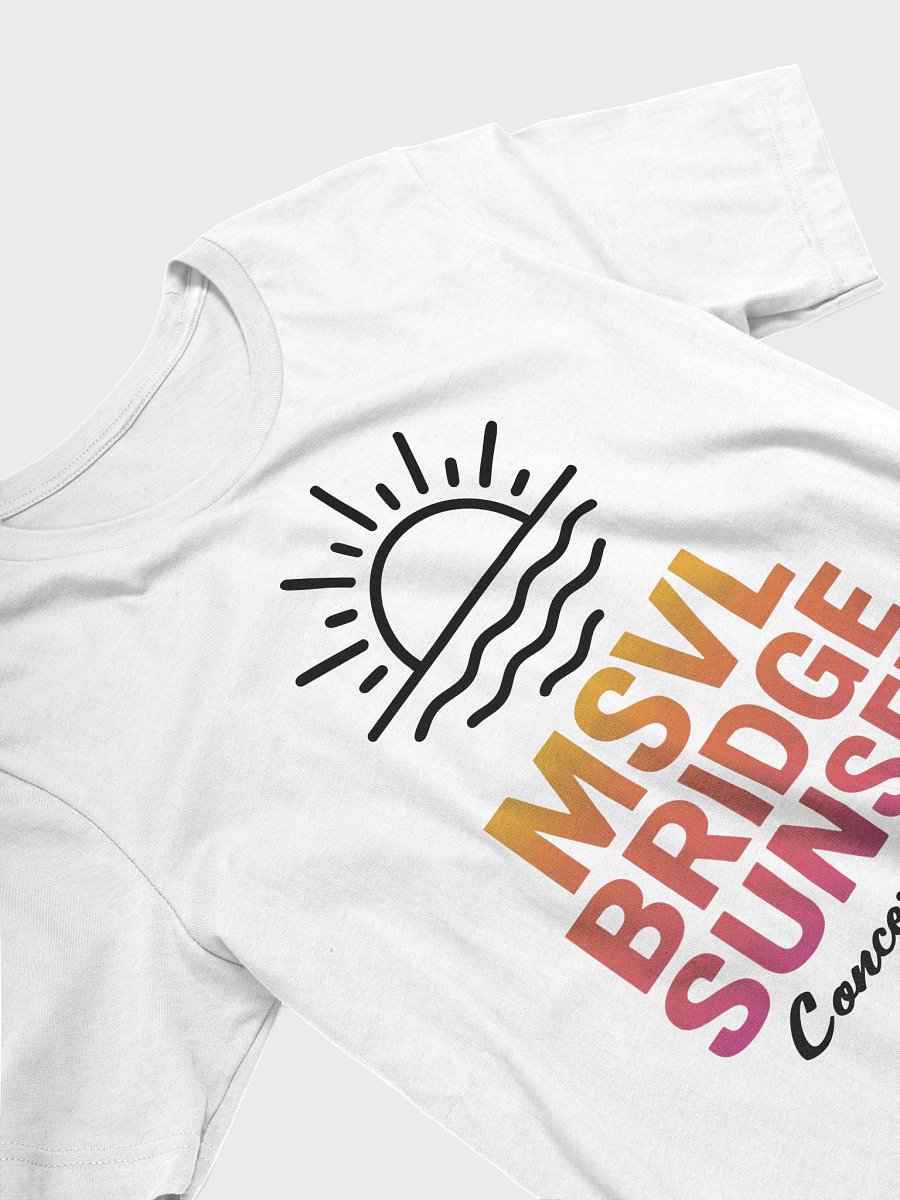 MSVL Sunset Tee (White) product image (2)