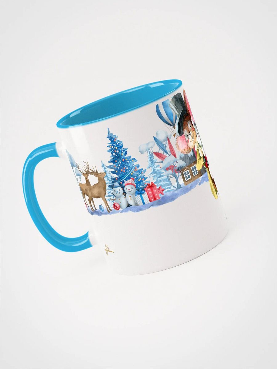 Four Seasons of Love: Warm Winter Embrace Mug | Cozy Winter Wonderland Design product image (3)