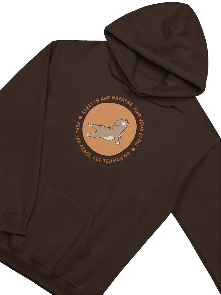 "Zen Pug Hoodie: Yoga Pose Serenity" product image (7)