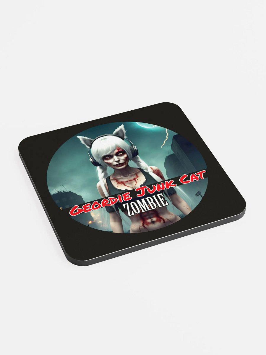 ZOMBIE TWO Drink Coaster (3.74″x 3.74″, US and EU SHIPPING) product image (2)