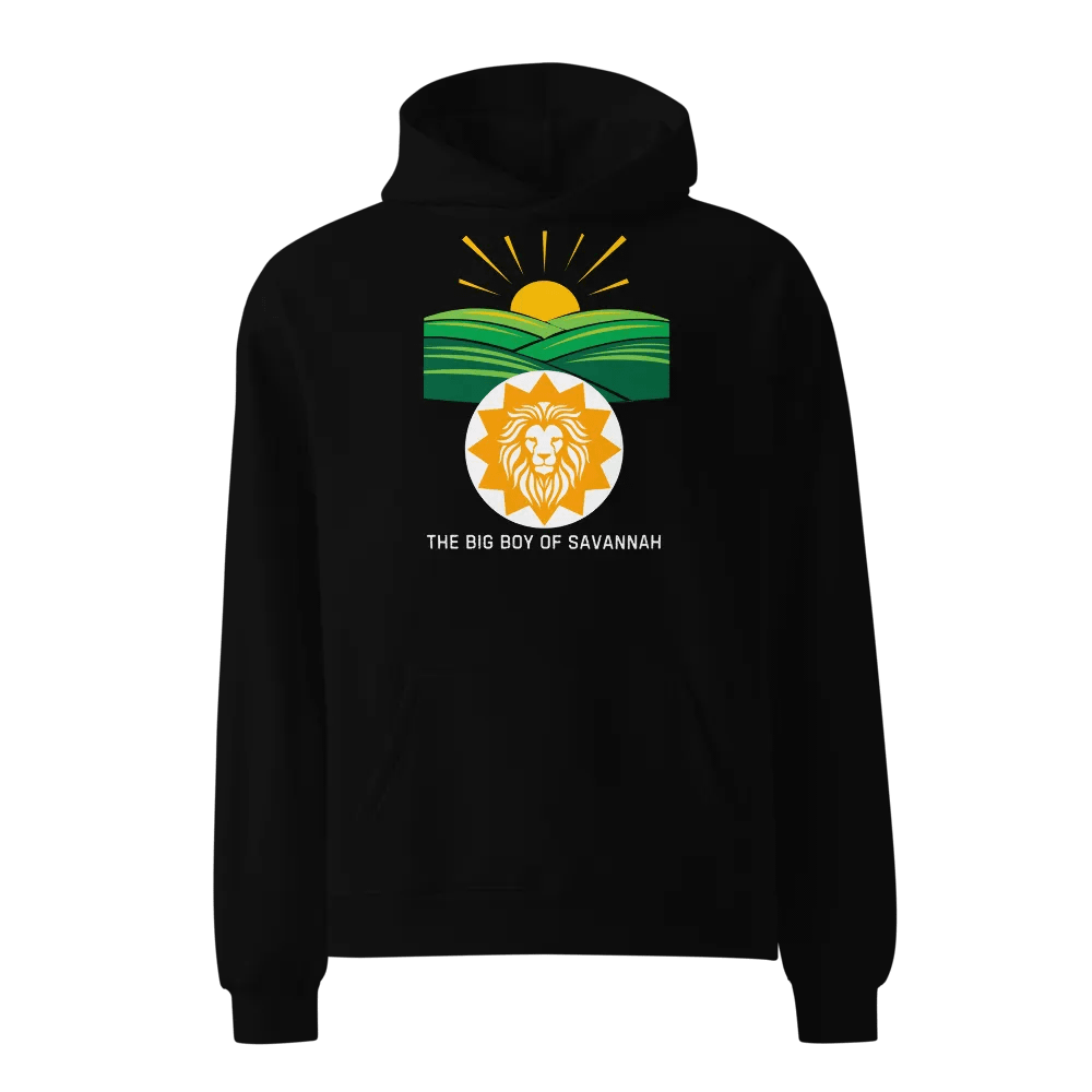 Lionheart Sunset Oversized Hoodie product image (1)