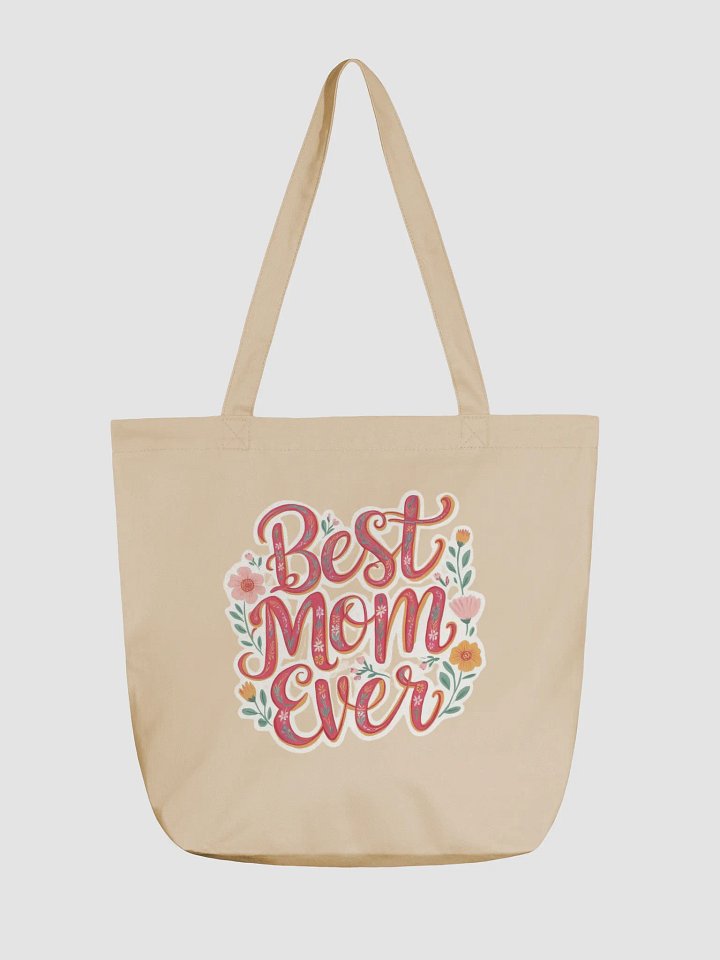Whimsical Floral Best Mom Ever Tote Bag product image (2)