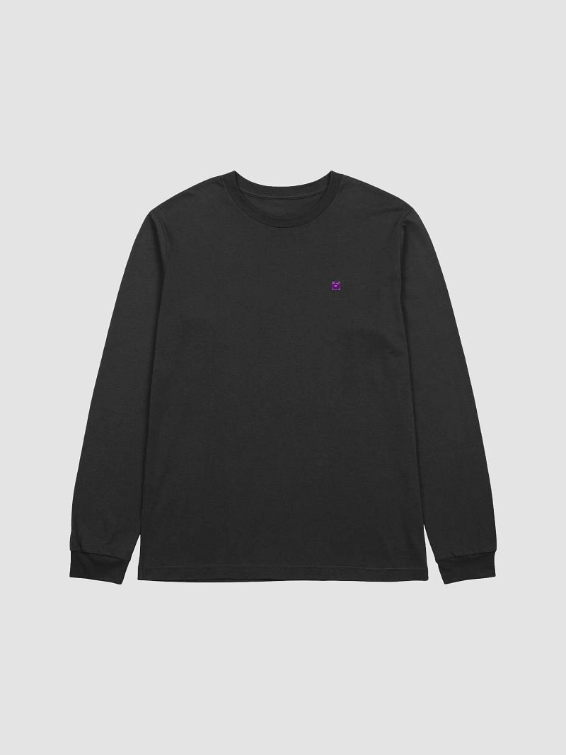 long sleeved shirt with emote logo