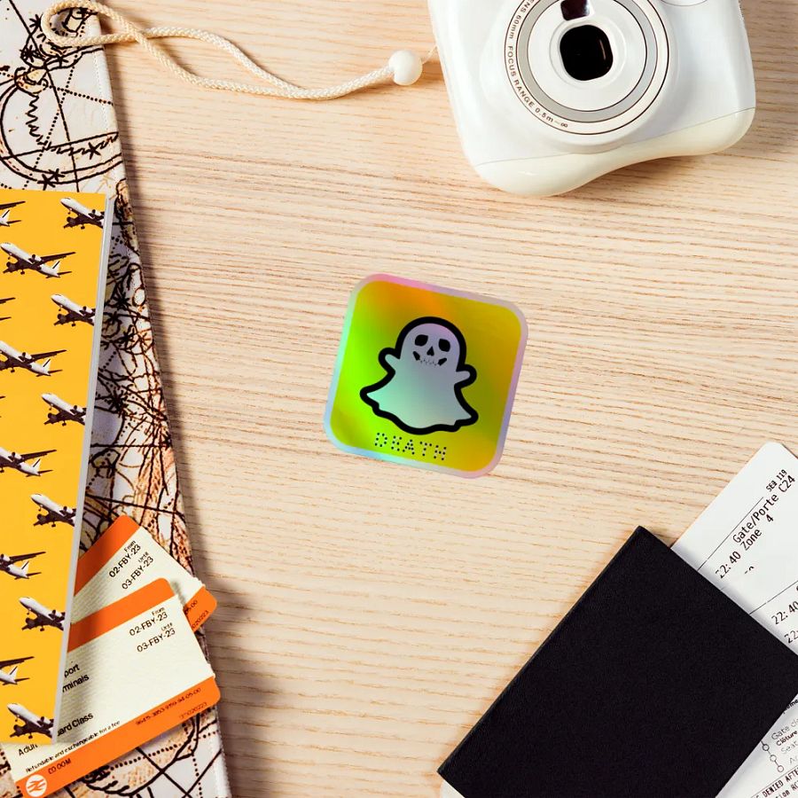 Snap Death Holo Sticker product image (7)