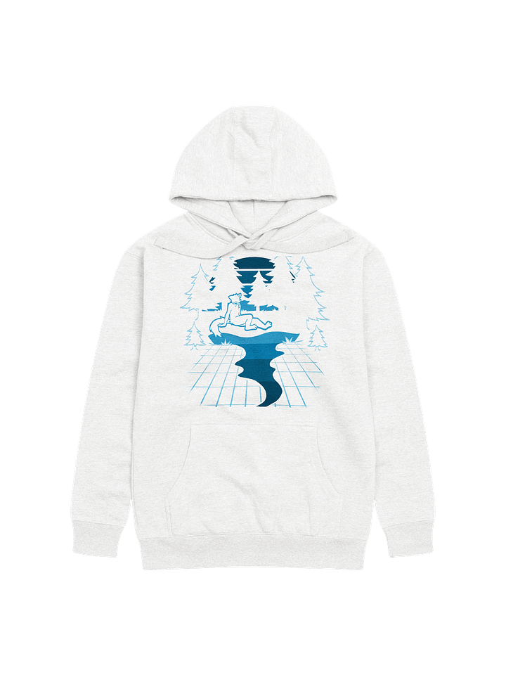 Vapourwave Skyks hoodie (light edition) product image (1)