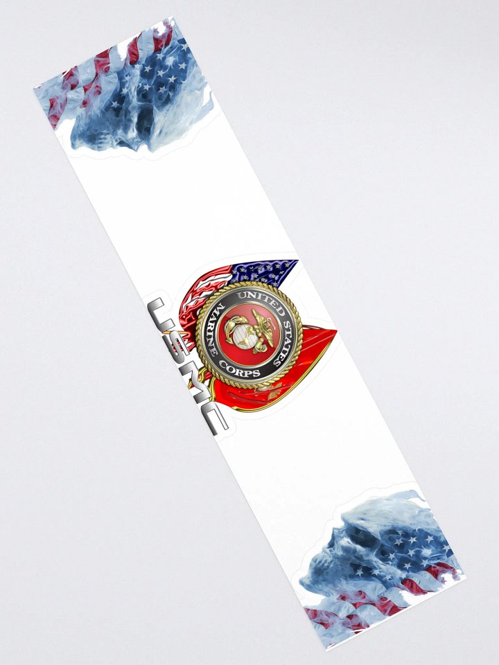Skull Flag & USMC sticker product image (2)