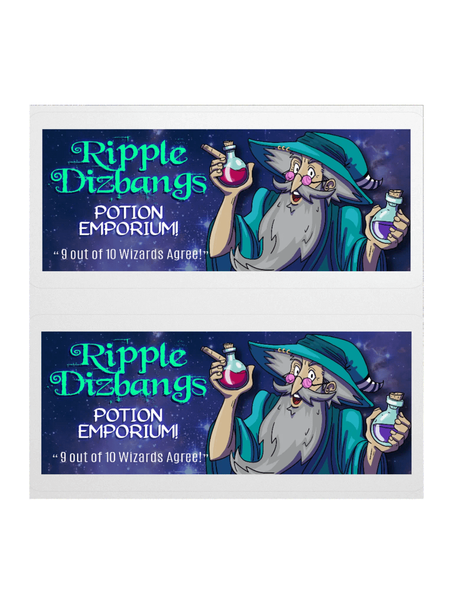 Ripple Dizbang's Potion Emporium sticker product image (2)