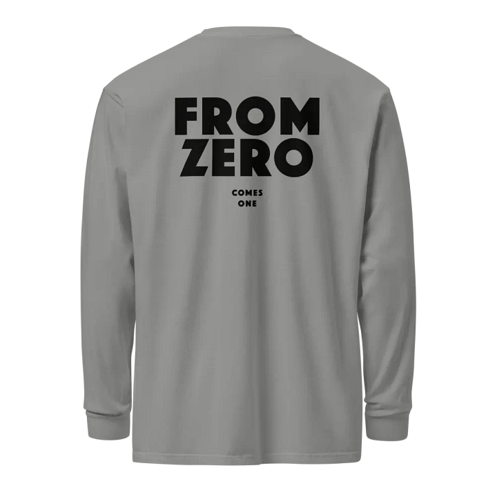 From Zero Comes One - Embroidered Long Sleeve product image (1)