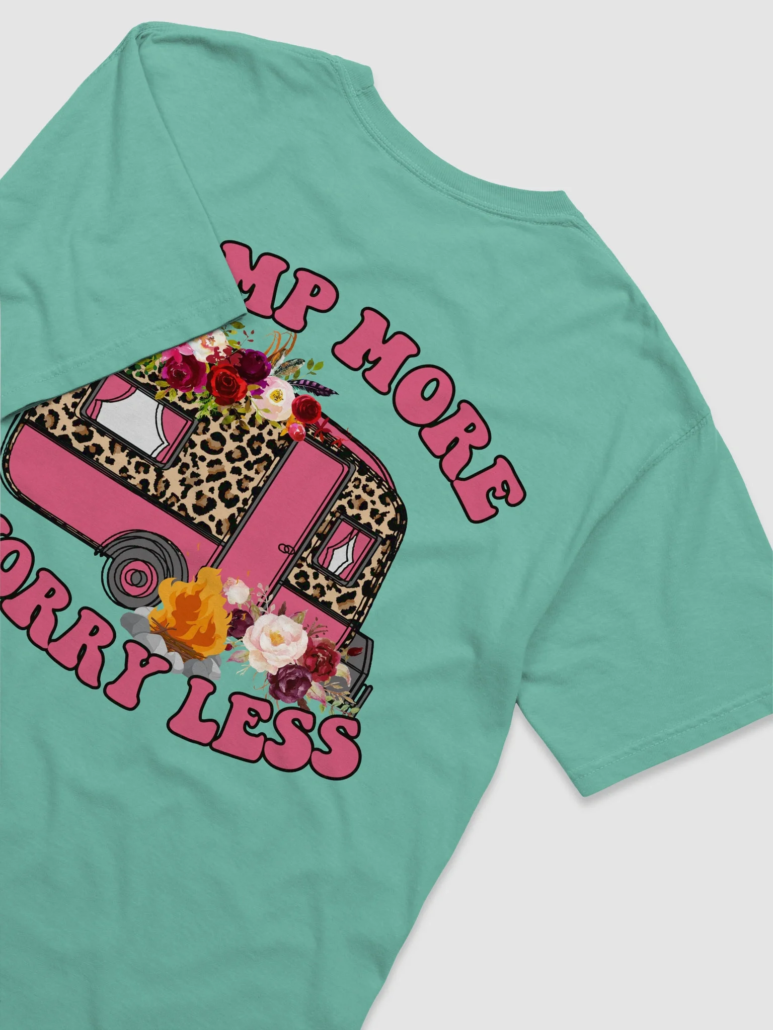 Wanderlust Leopard Caravan T-Shirt product image (30)