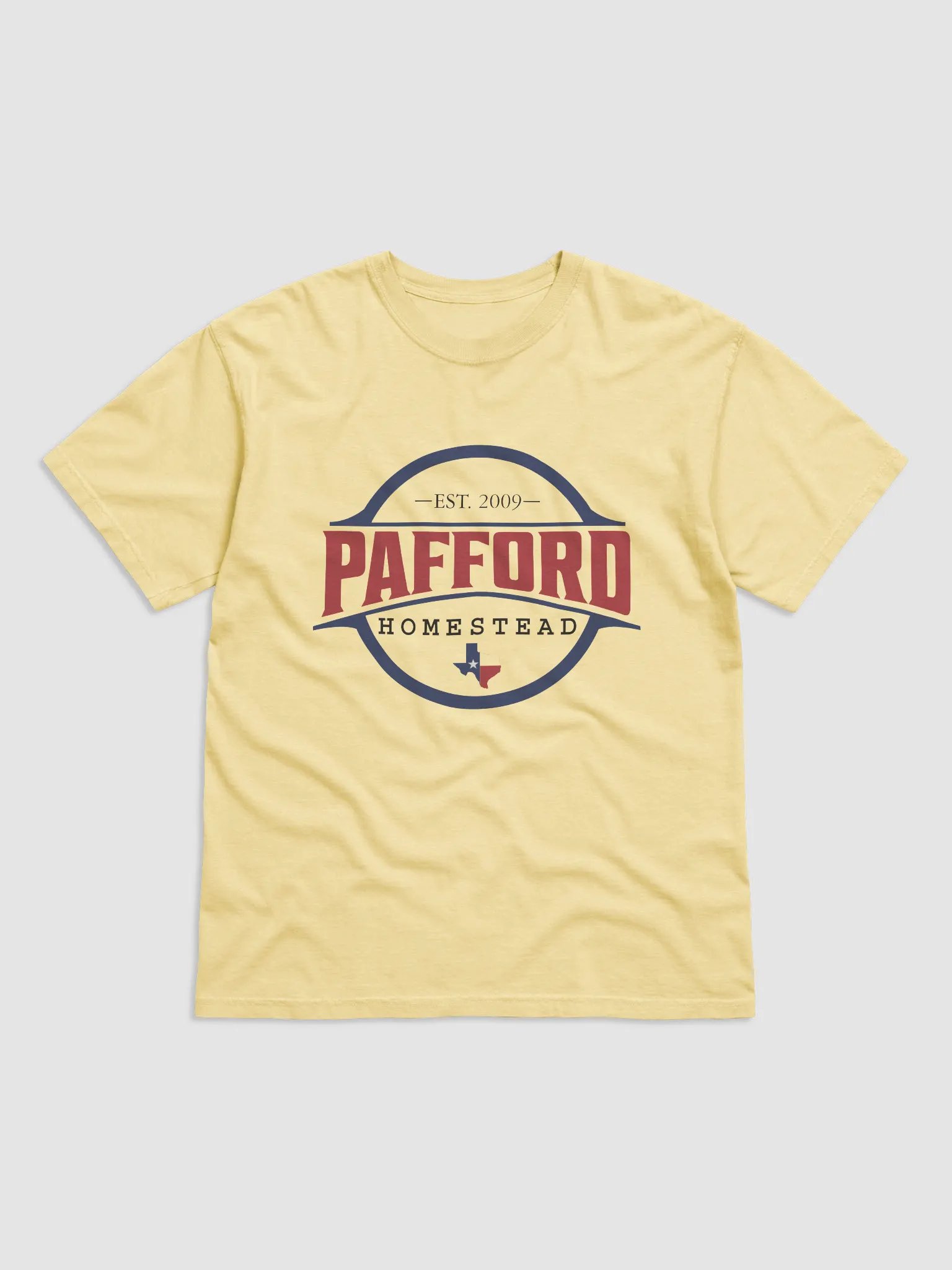 PAFFORD HOMESTEAD Texas Logo Tee product image (1)