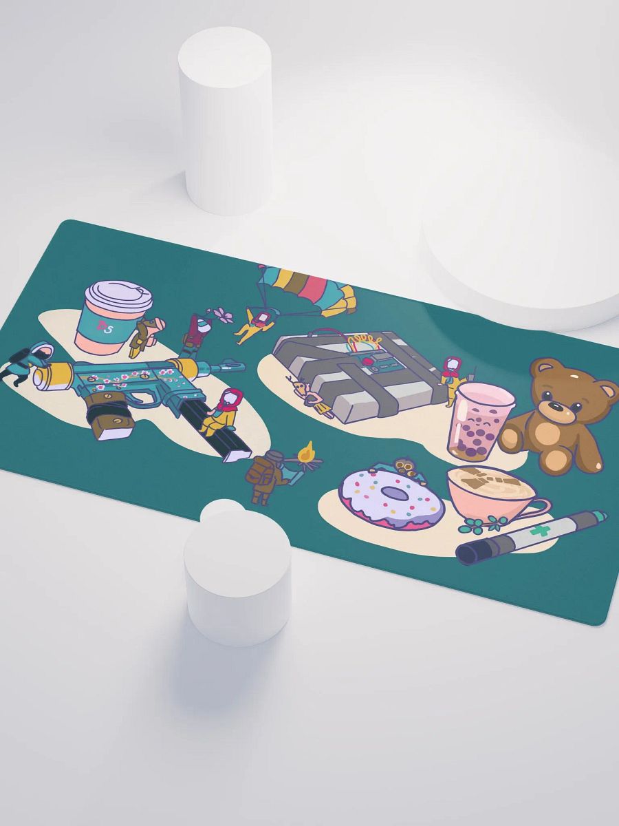 Rust Hazzy Chibi Mouse Pad - Teal product image (3)
