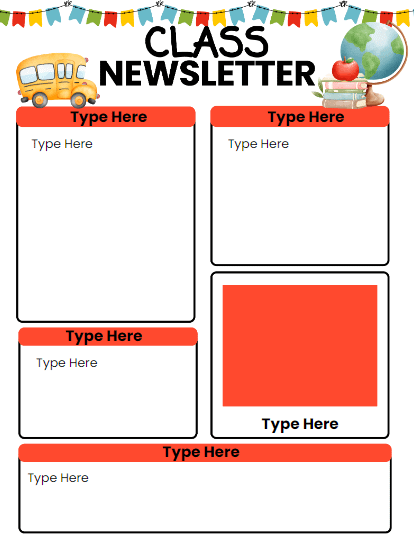 Year Long Editable Classroom Newsletter product image (2)