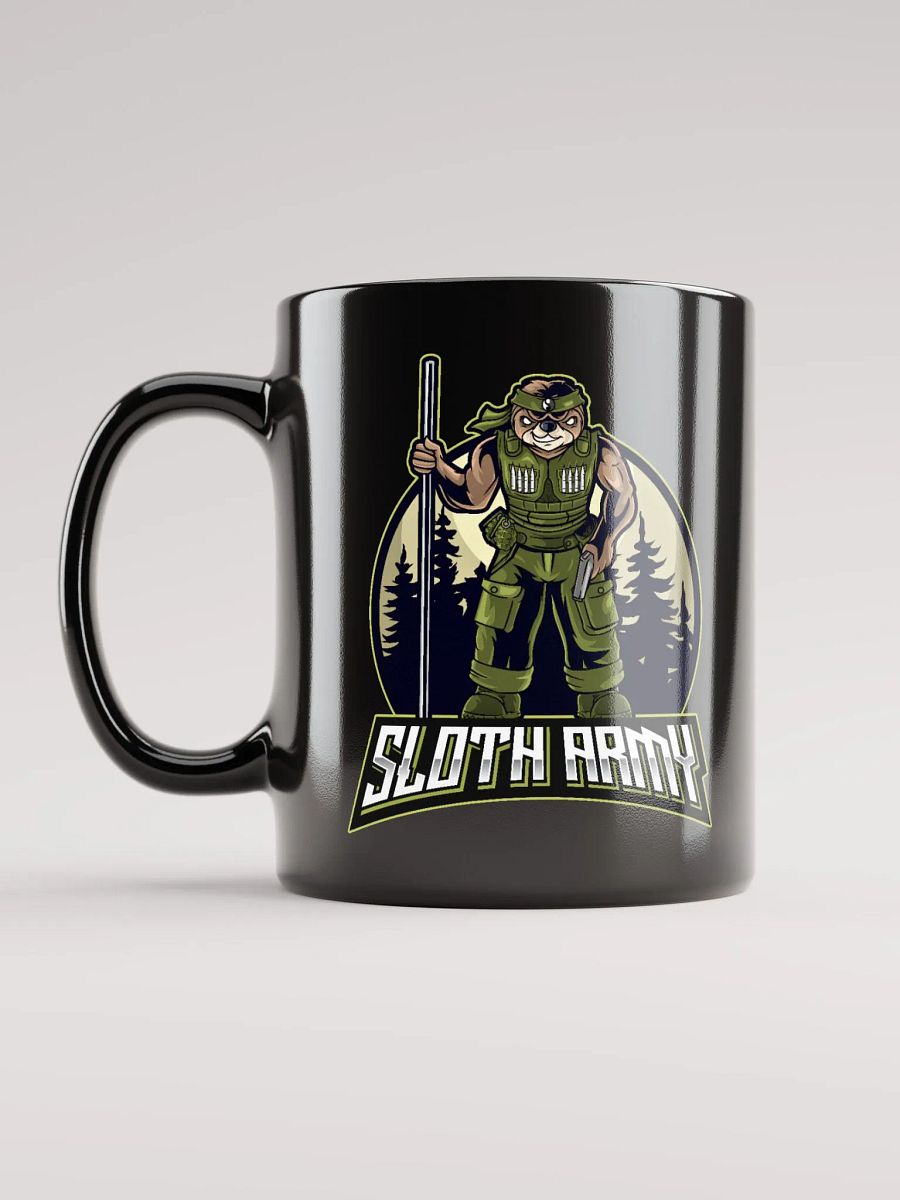 SlothArmy Black Mug product image (11)