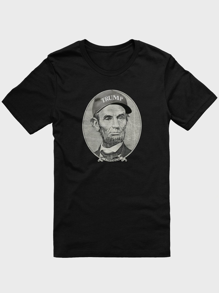Vintage Abe Lincoln Trump Hat - Tee product image (2)