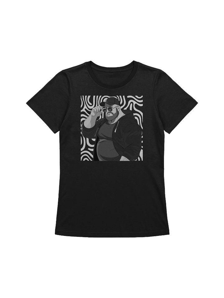 Womens Bos Retro B&W Tee product image (4)