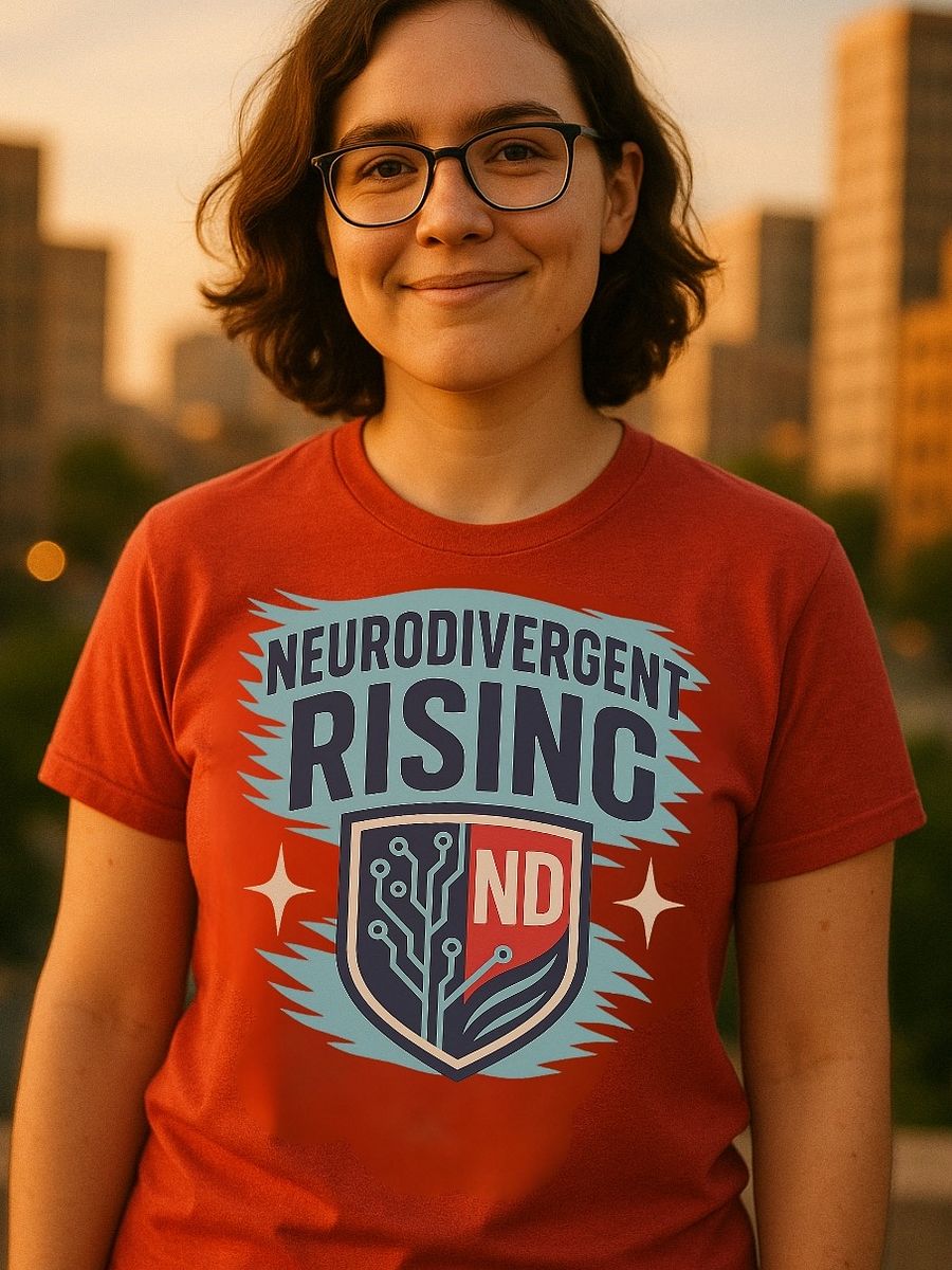 Neurodivergent Rising ND T-shirt product image (4)