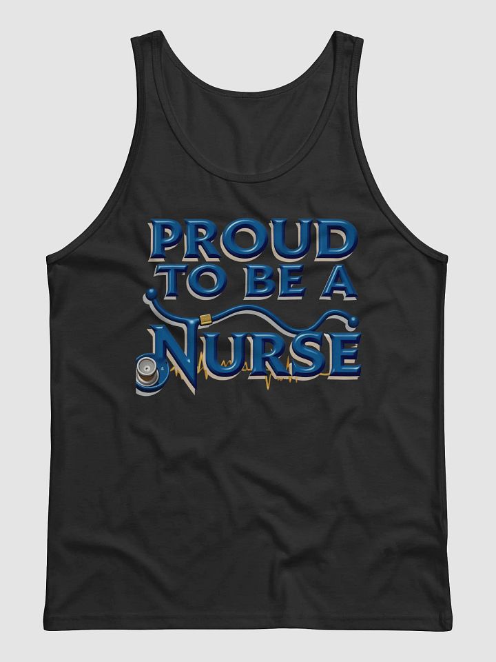 Proud Nurse Stethoscope Tank product image (4)