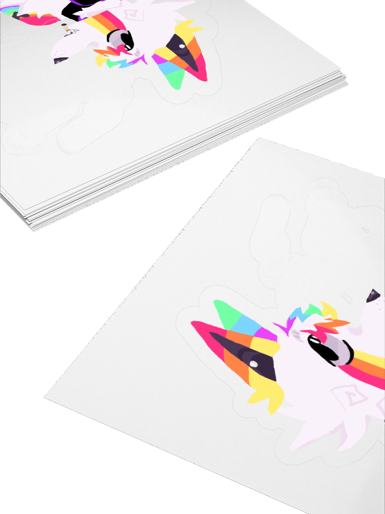 glitter stoner sticker product image (4)