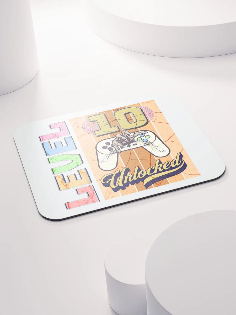 Level 10 Unlocked Gamer Mouse Pad product image (4)