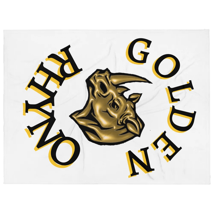 GoldenRhyno blanket product image (3)