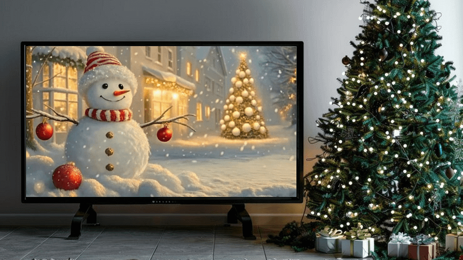 The Snowman’s Festive Wonderland Christmas in the Village - Frame TV II product image (4)