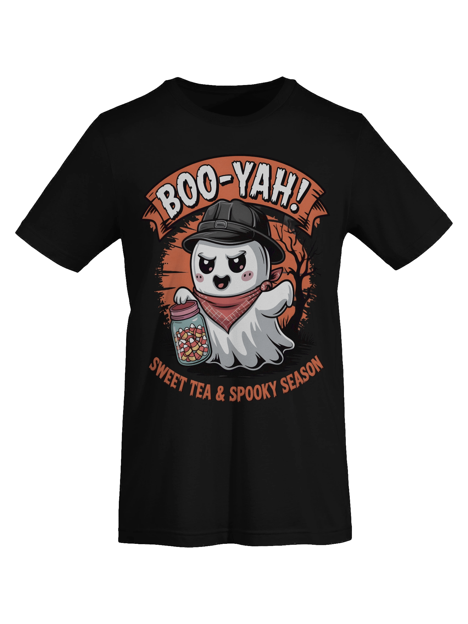 Boo-Yah! Spooky Season Ghost T-Shirt product image (25)