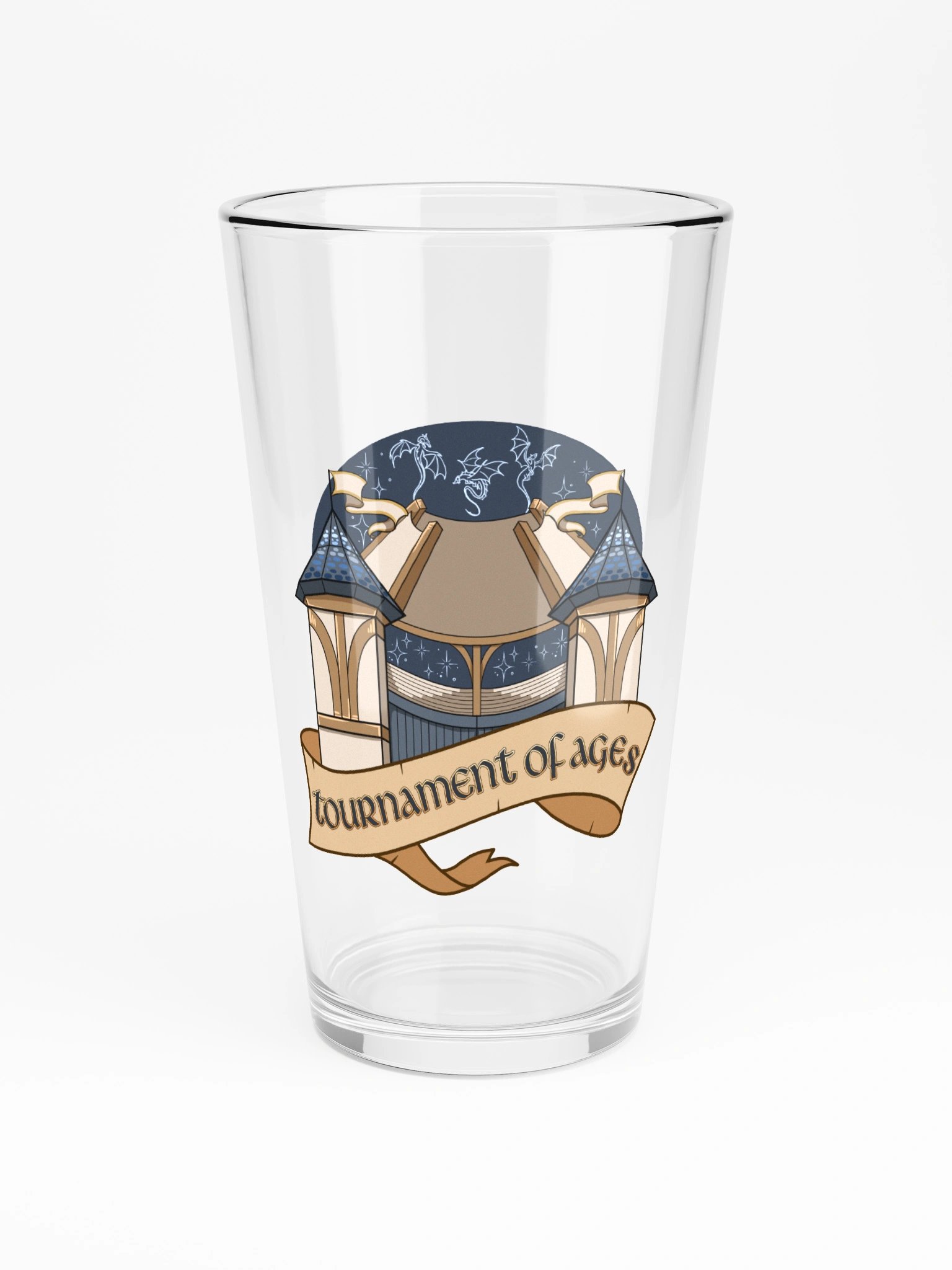 Coliseum Sky - Stars Version - Pint Glass product image (3)