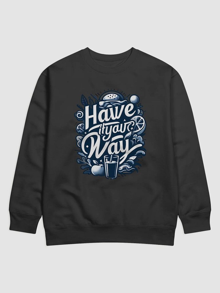 Foodie's Delight Cotton Sweatshirt product image (1)