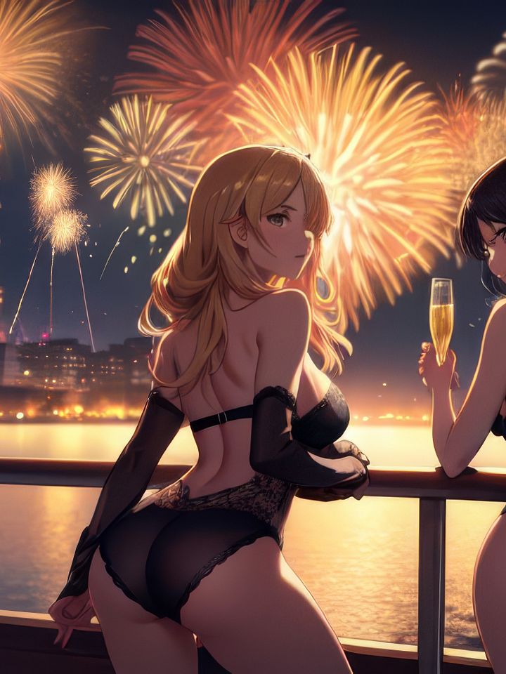 Tease and Tunes - 4K Spend The New Year With Us? Wallpaper product image (1)
