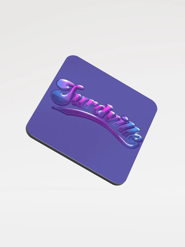 Jurdville Coaster - Blue Background product image (1)