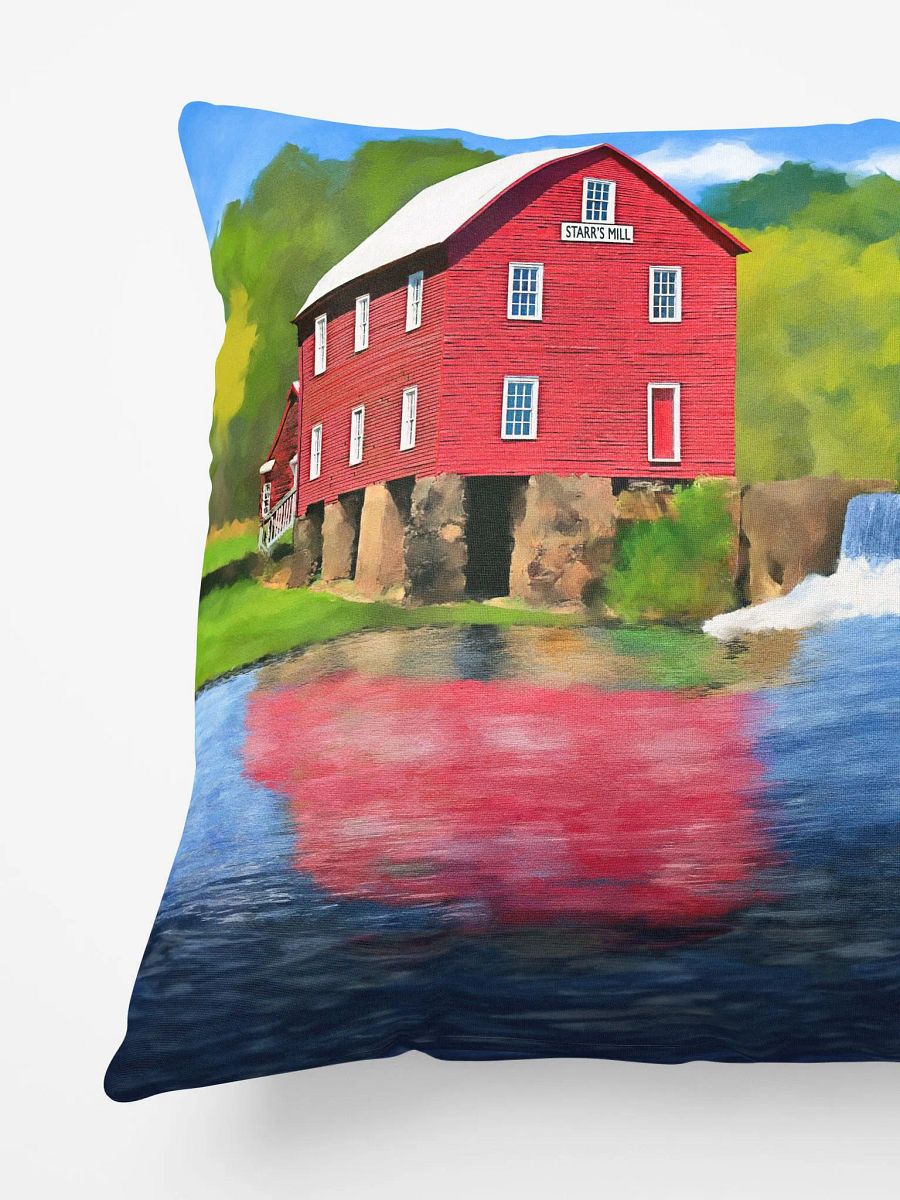 Starr’s Mill – Georgia Throw Pillow product image (4)