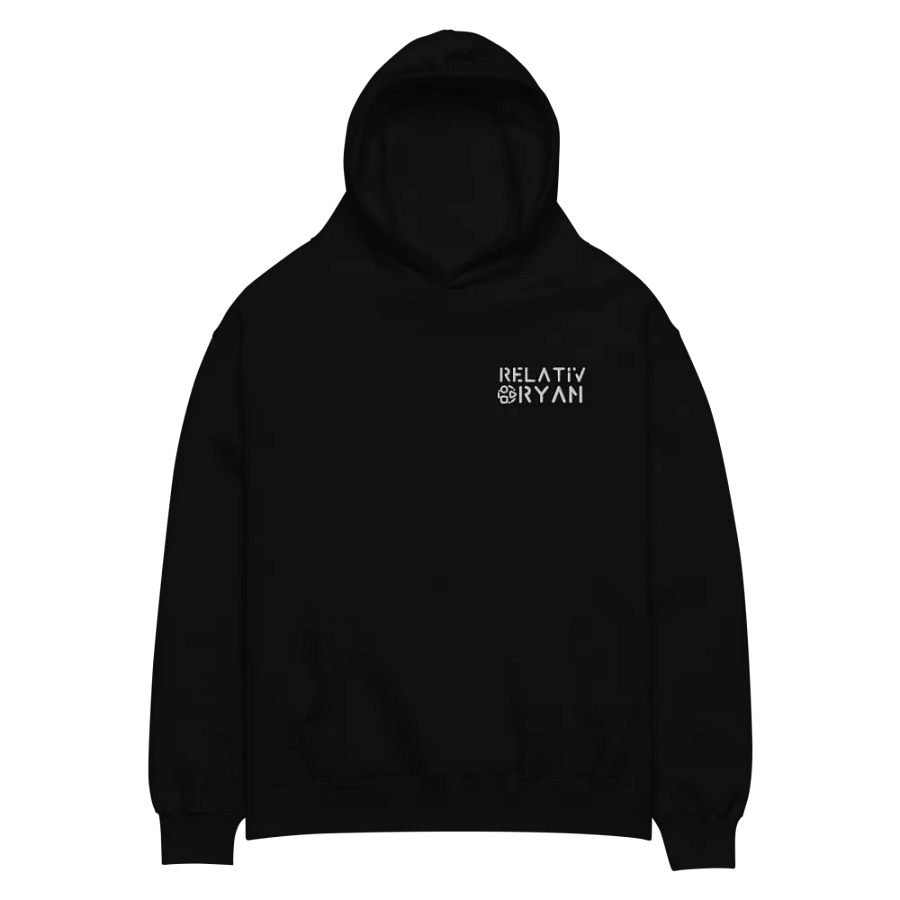 RelativRyan Oversized Hoodie (White Logo) product image (4)