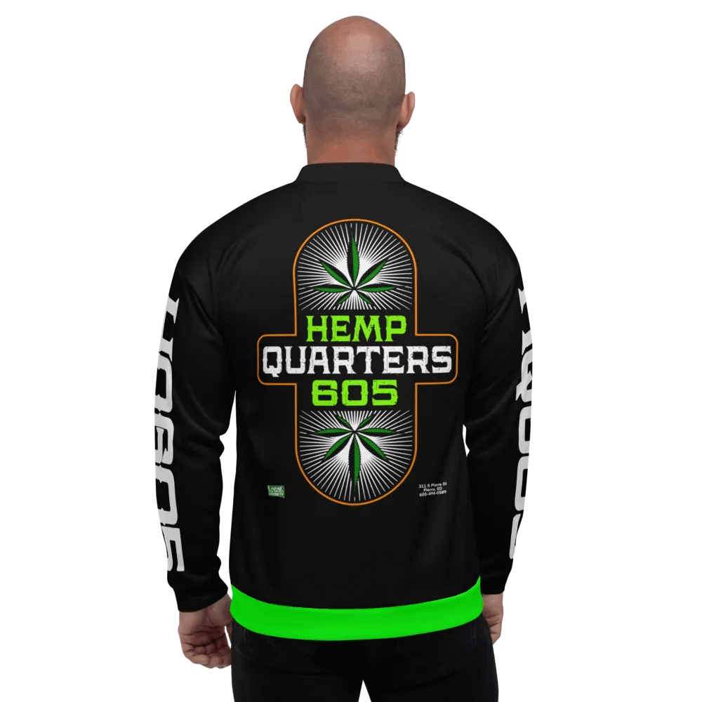 HempQuartes Neon Green Zip Up Jacket product image (3)