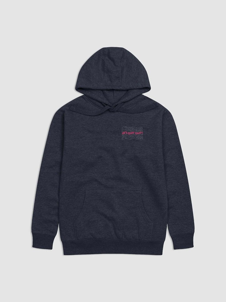 He's Cray Cray! Hoodie (pink/white) product image (3)