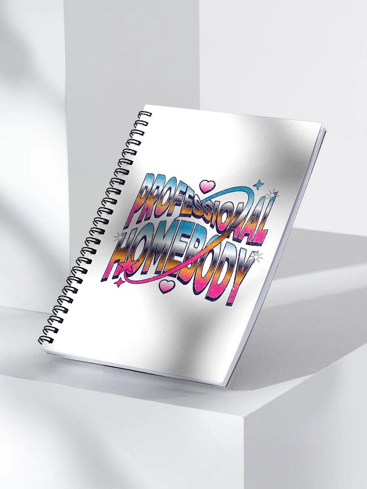 Professional Homebody Vibrant Spiral Notebook product image (2)